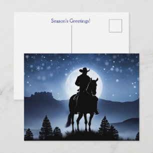 Cartão Postal Vestidos de Natal Feriados Saudações