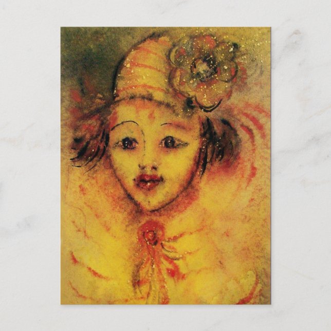 CARTÃO POSTAL VESTUÁRIO AMARELO (Frente)