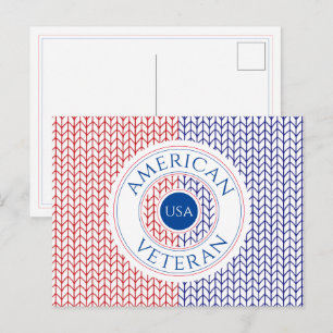 Cartão postal VETERAN AMERICAN