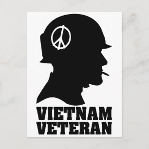 Cartão Postal Veterano da Guerra do Vietnã
