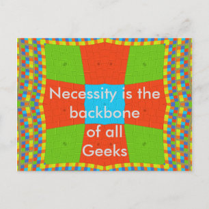 Cartão Postal Vetor étnico colorido europeu maravilhoso