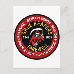 Cartão Postal VF-101 Receptores