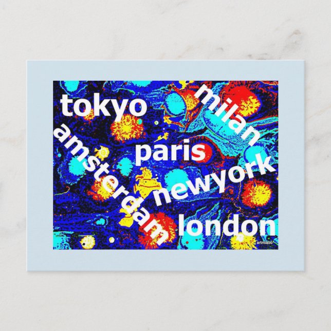 cartão postal viagem (Frente)