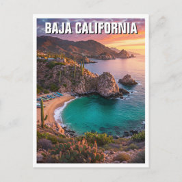 Cartão Postal Viagem à Baja Califórnia México