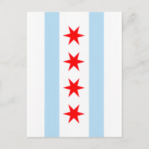 Cartão Postal Viagem Antiga 4 Estrelas Chicago Illinois