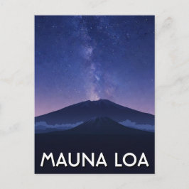 Cartão Postal Viagem ao Havaí Mauna Loa