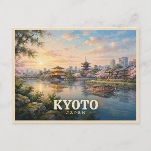 Cartão Postal Viagem ao Japão Kyoto
