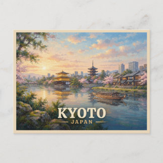 Cartão Postal Viagem ao Japão Kyoto