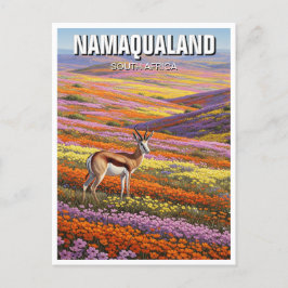 Cartão Postal Viagem ao Namaqualand África do Sul