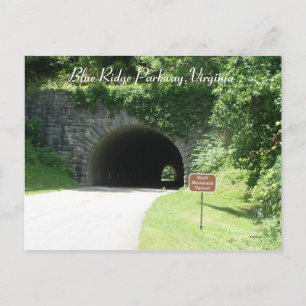 Cartão Postal Viagem Através Do Túnel