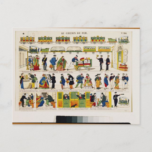 Cartão Postal Viagem, c.1850 (Frente)