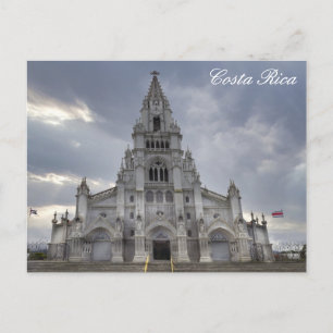 Cartão Postal Viagem da Igreja de Coronado da Costa Rica