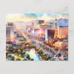 Cartão Postal Viagem de água comprar Vintage las vegas postais