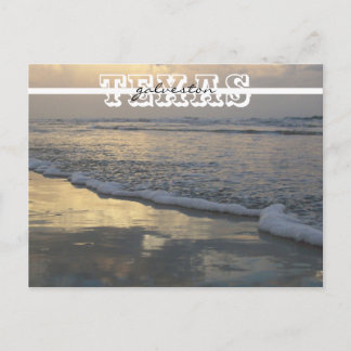 Cartão Postal Viagem de Galveston Beach