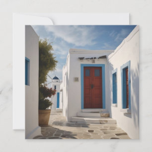 Cartão-postal Viagem de Grécia do Mykonos