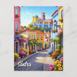 Cartão Postal Viagem de Sintra Portugal