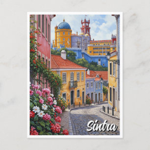 Cartão Postal Viagem de Sintra Portugal