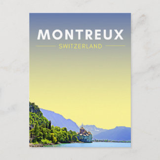 Cartão Postal Viagem de Suiça MONX