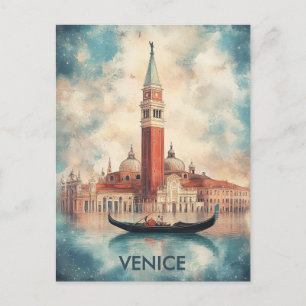 Cartão postal Viagem de Veneza Itália