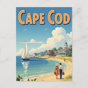 Cartão Postal Viagem do Cape Cod Massachusetts
