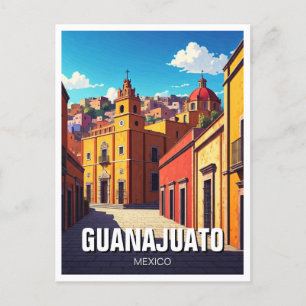 Cartão Postal Viagem do Guanajuato México