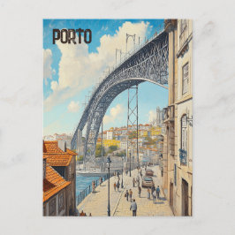 Cartão Postal Viagem do Porto Portugal