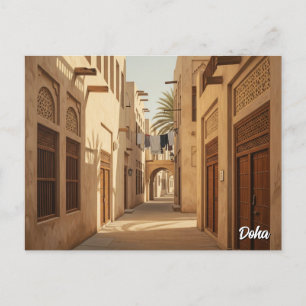 Cartão Postal Viagem Doha Qatar