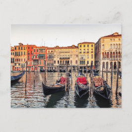 Cartão Postal Viagem em Veneza