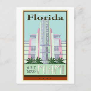 Cartão Postal Viagem Florida