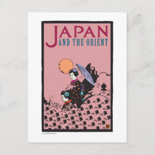 Cartão Postal VIAGEM-Japão-Oriente-