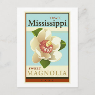 Cartão Postal Viagem Mississippi