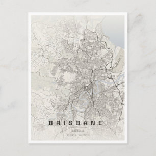 Cartão Postal viagem para brisbane austrália