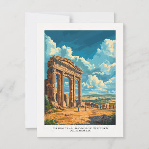 Cartão postal Viagem para Djemila Roman Ruins