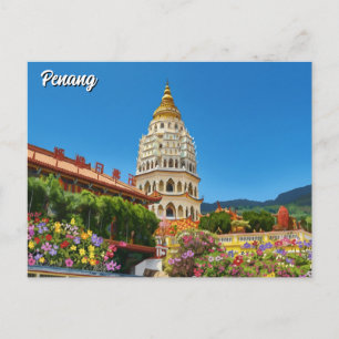 Cartão Postal Viagem para Georgetown Penang Malásia