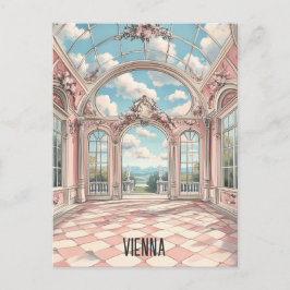 Cartão Postal Viagem para Viena Áustria