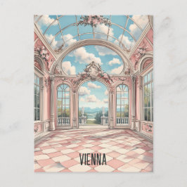 Cartão Postal Viagem para Viena Áustria
