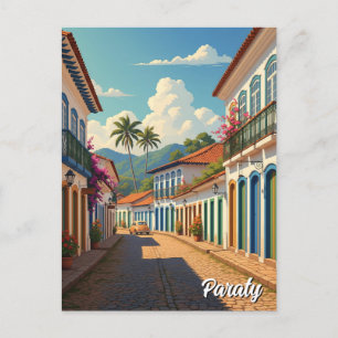 Cartão Postal Viagem Paraty Brazil