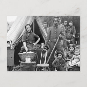 Cartão Postal Viagem pela Guerra Civil, 1861