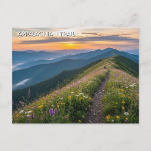 Cartão Postal Viagem pela Trilha Appalachian