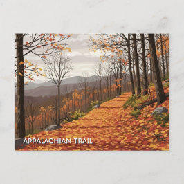 Cartão Postal Viagem pela Trilha Appalachian