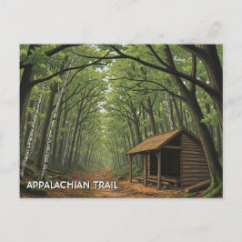 Cartão Postal Viagem pela Trilha Appalachian