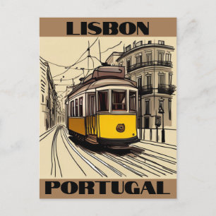 Cartão postal Viagem Portugal Lisboa