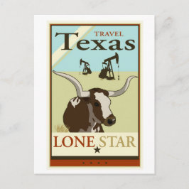 Cartão Postal Viagem Texas