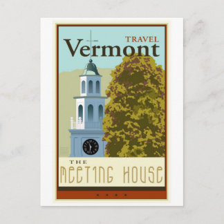 Cartão Postal Viagem Vermont