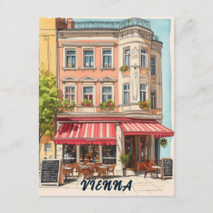 Cartão Postal Viagem Viena Áustria