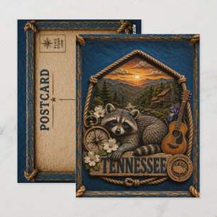 Cartão Postal Viagens Antigas no Tennessee