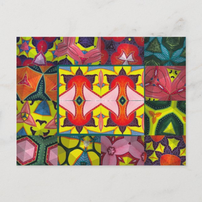 Cartão Postal Viagens Bloqueando (Frente)