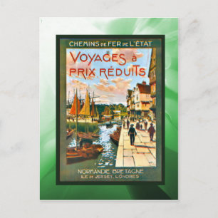 Cartão Postal Viagens com desconto para a Bretanha e Normandia