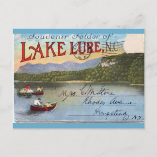 Cartão Postal Viagens de Cecil Postcard Lake Lure