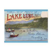 Viagens de Cecil Postcard Lake Lure